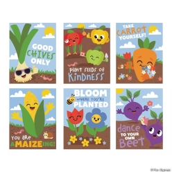 Garden Gang Motivational Classroom Posters-6 Pack